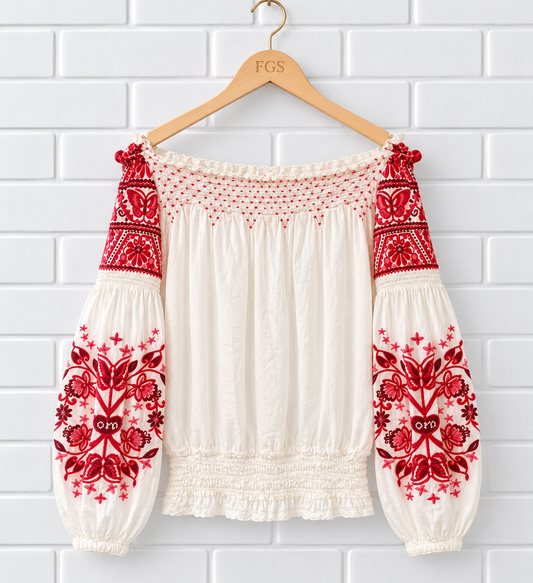 Odd Molly Oh La La Embroidered Blouse- 2
