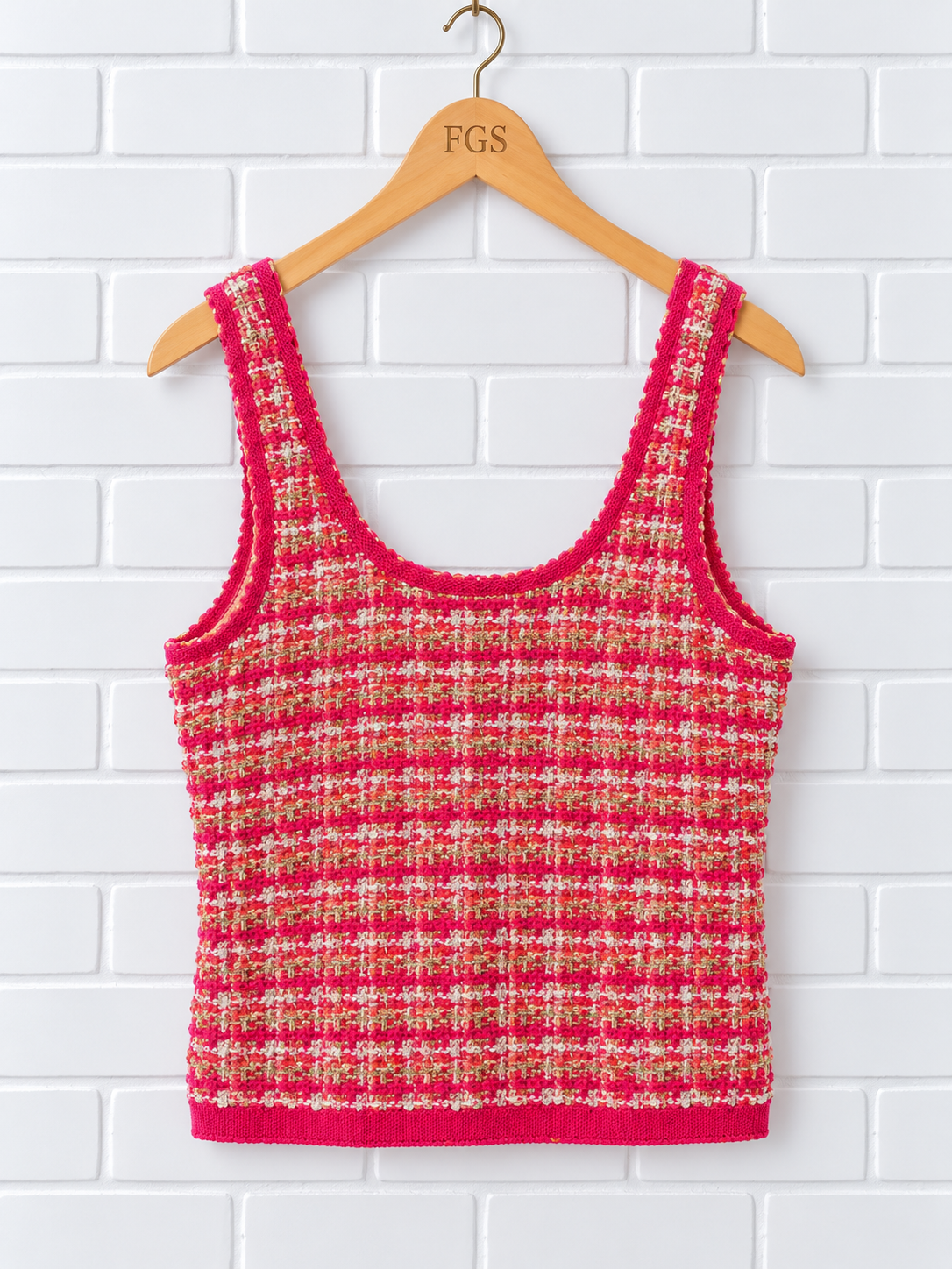 Marciano by GUESS Mariah Tweed Knit Top- S