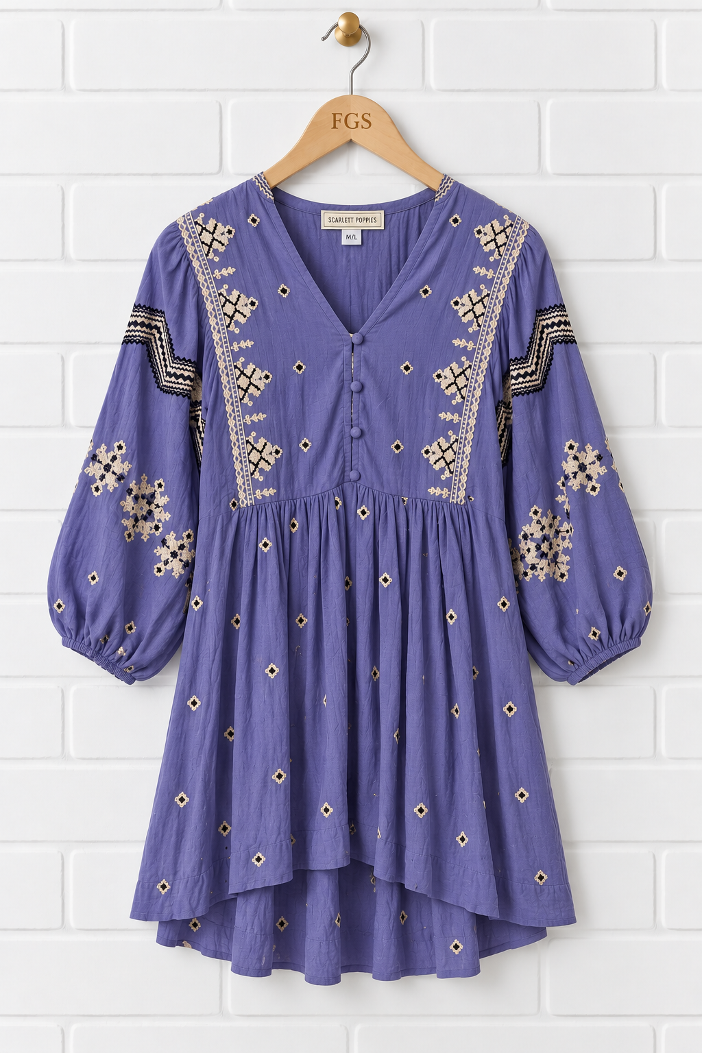 Scarlett Poppies African Dream Mini Dress- M/L