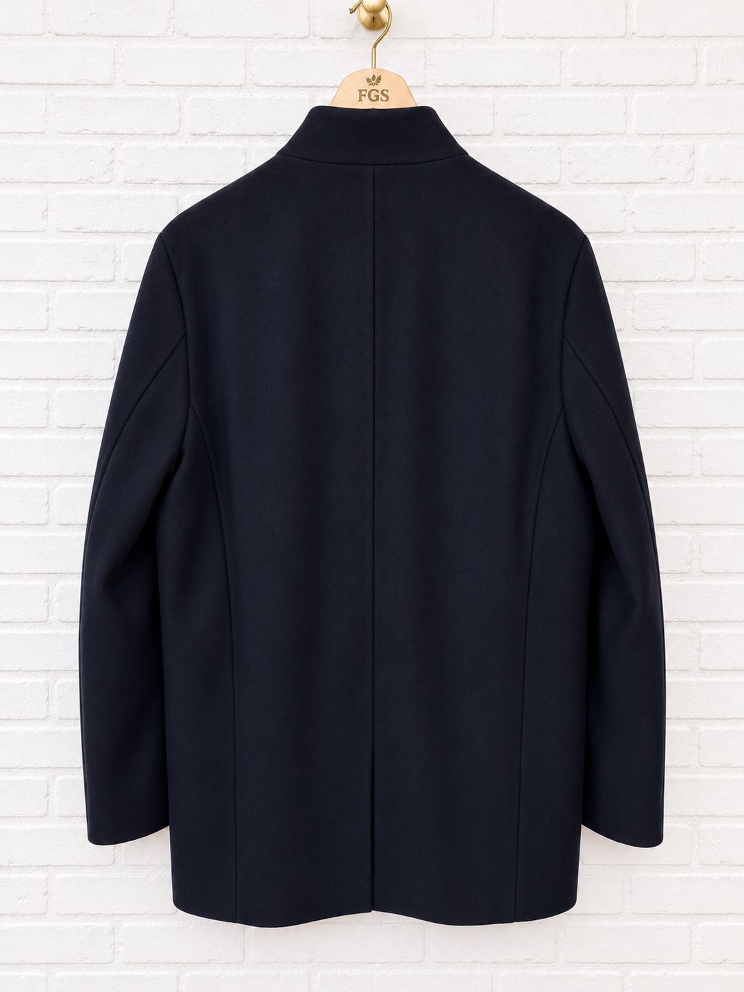 Theory Belvin Wool Melton Coat -  X Large