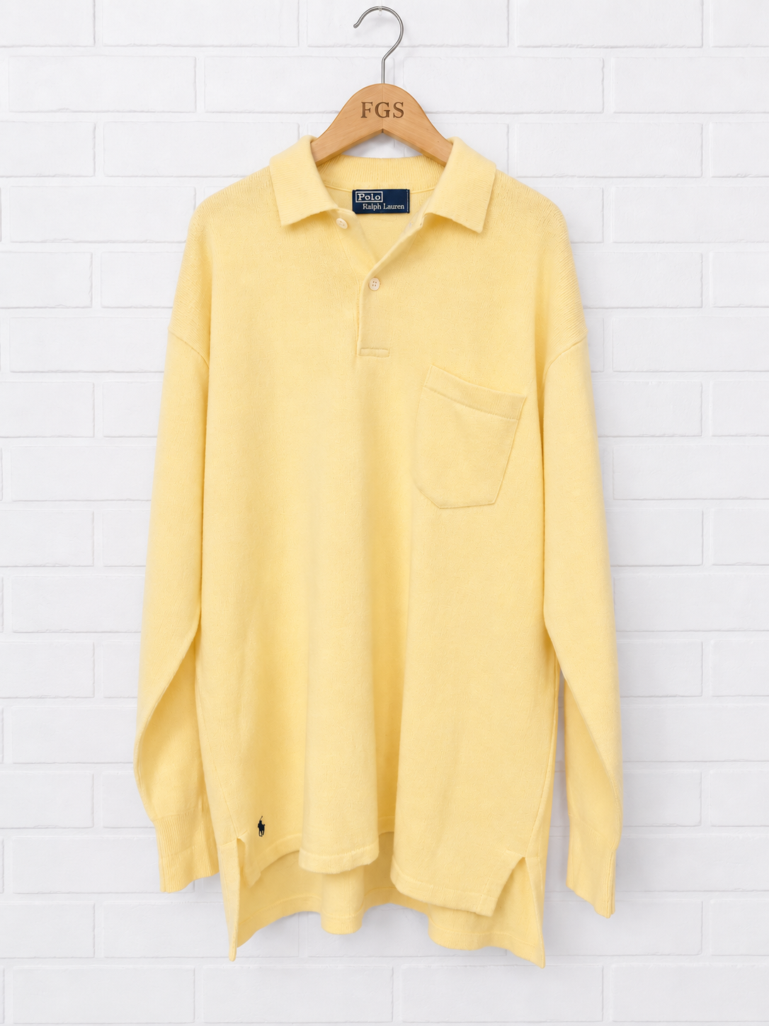 Polo Ralph Lauren Cashmere Polo Sweater - L