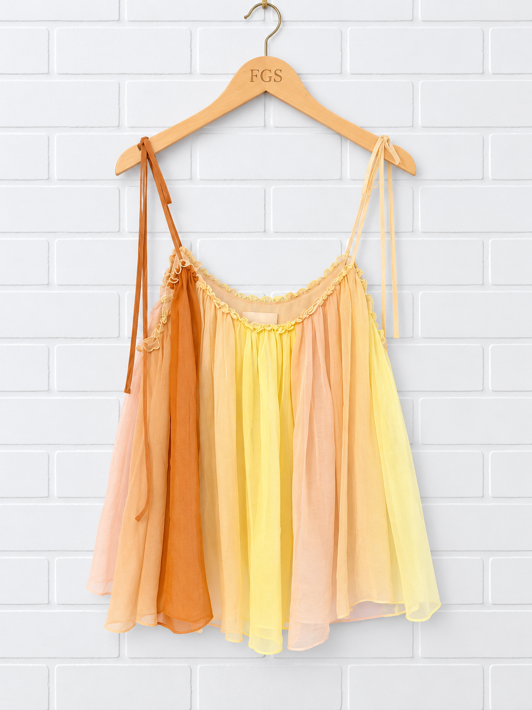 Cinq à Sept Pleated Silk Camisole- M