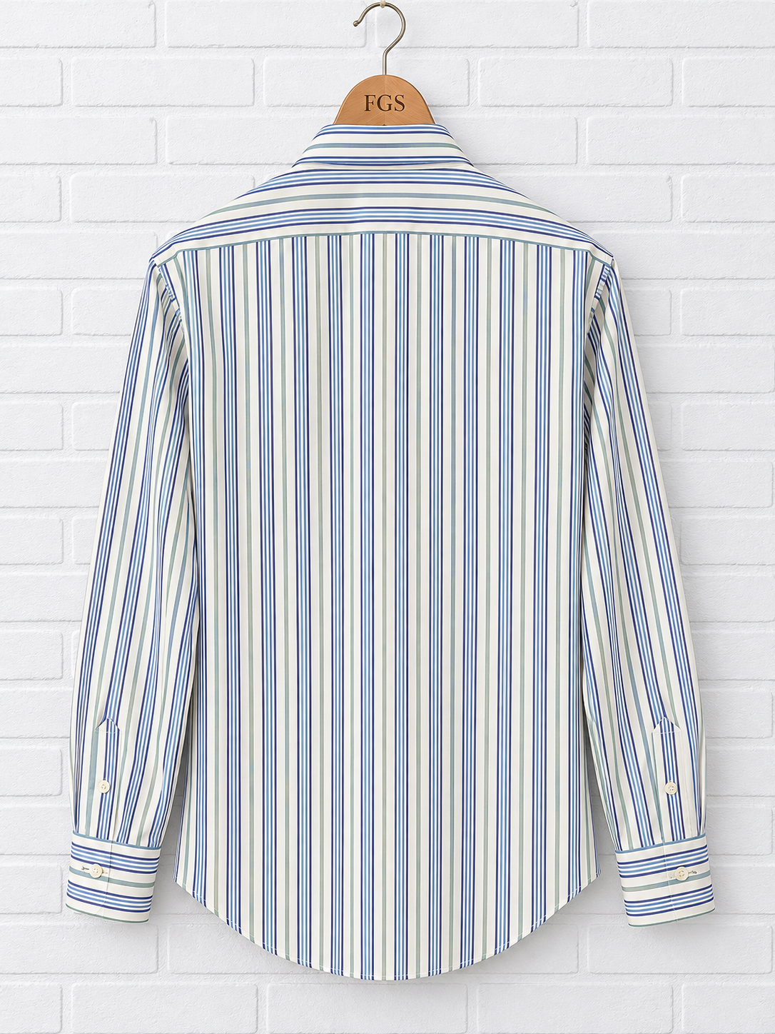 Façonnable Classic Multi-Stripe Sport Shirt - 16L